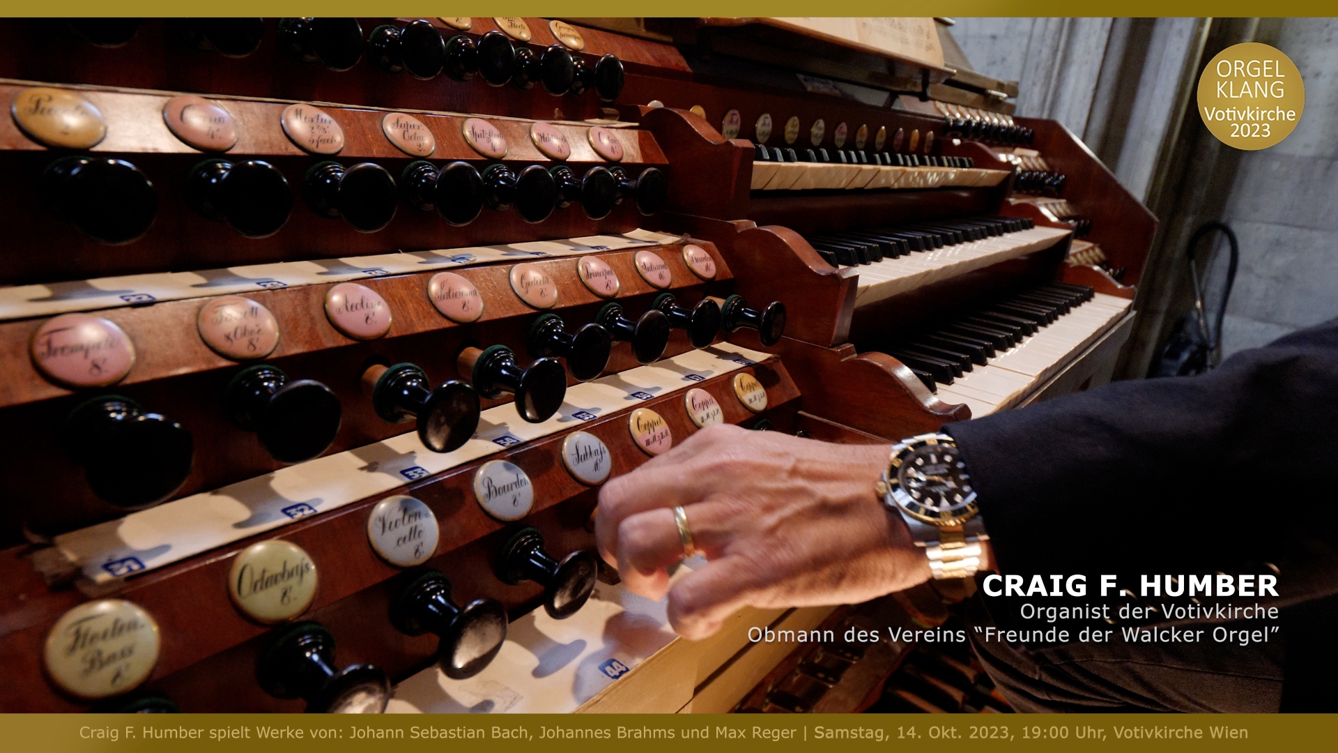 Walcker Orgel in der Votivkirche
