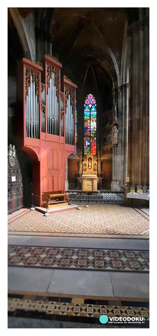 Historische Orgelpfeifen